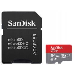 Outlet SANDISK 64GB micro SDXC C10 U1 ULTRA 140MB/s A1 SD