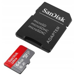 Outlet SANDISK 64GB micro SDXC C10 U1 ULTRA 140MB/s A1 SD