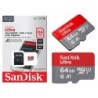 Outlet SANDISK 64GB micro SDXC C10 U1 ULTRA 140MB/s A1 SD