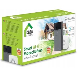 Outlet ATLANTIS DB910 wireless domofon kamera 2MP Czujnik PIR Google Home