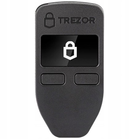 Outlet Trezor Model One portfel sprzętowy na kryptowaluty kompaktowy lekki