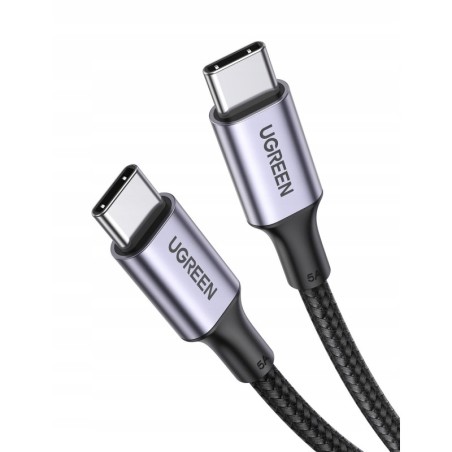 UGREEN MOCNY KABEL PRZEWÓD USB C DO USB-C QC 3.0 PD FCP 100W 5A 480MB/S 1M