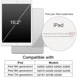 Outlet Matowe etui JETech do iPada 9/8/7 10,2 cala model (2021/2020/2019)