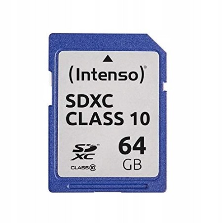 Outlet Karta microSD Intenso 3411490 64 GB odczyt 20 MB/s zapis 12 MB/s