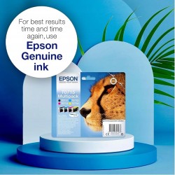 Outlet Zestaw 4szt. tuszy do drukarki Epson (Cyan, Magneta, Red, Key) T0715