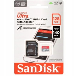 Outlet SANDISK 128GB micro SDXC C10 U1 ULTRA 140MBs A1 SD