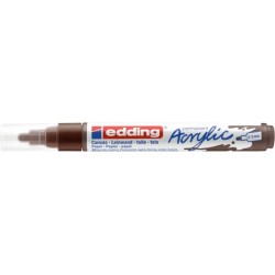 Outlet Edding 5300 acrylic marker fine marker permanentny brązowy 1 szt.