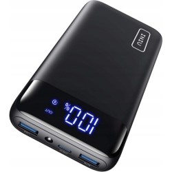 Outlet Powerbank INIU 20000 mAh czarny max 20 W uPower+ wyświetlacz LCD