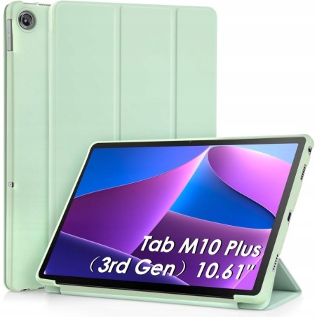 Outlet Etui WD&CD Kompatybilne z Lenovo Tab M10 Plus 3 Generacji Zielone