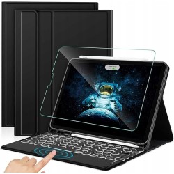 Outlet Zestaw akcesoriów do iPad Air 4 szkło hartowane, etui od Sross-TEC