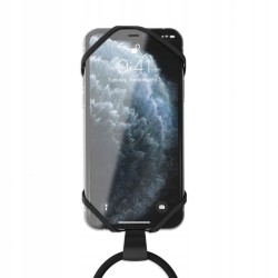 Outlet Uchwyt elastyczny Vonmählen czarny telefon nylonowy stylowy design