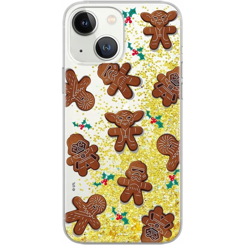 Outlet Etui dla Apple iPhone 13 ERT GROUP motyw Star Wars efekt brokatu Outlet Etui dla Apple iPhone 13 ERT GROUP motyw Star Wars efekt brokatu