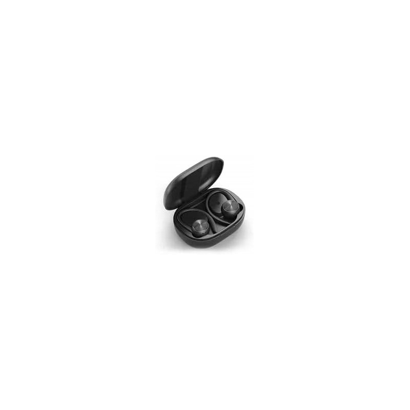 Outlet Słuchawki bezprzewodowe douszne TWS-R200 czarne Bluetooth mikrofon