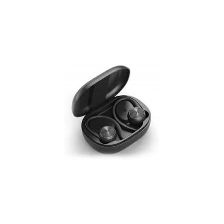 Outlet Słuchawki bezprzewodowe douszne TWS-R200 czarne Bluetooth mikrofon