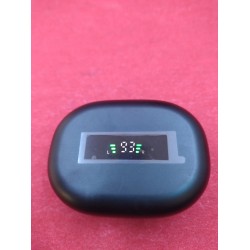 Outlet Słuchawki bezprzewodowe douszne TWS-R200 czarne Bluetooth mikrofon