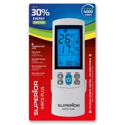 Uszkodzony Pilot uniwersalny do klimatyzacji 4000 kodów SUPERIOR SUPCU001