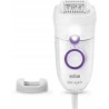 Outlet Depilator Braun Silk-épil 5 5340 biały/fioletowy włosy OPIS Zestaw