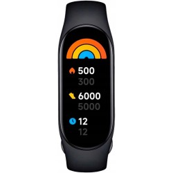 Uszkodzony Smartband Xiaomi Band 7 czarny sportowy OPIS zestaw aplikacja