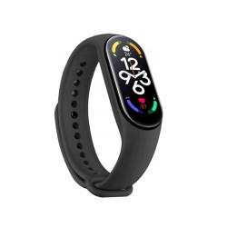 Uszkodzony Smartband Xiaomi Band 7 czarny sportowy OPIS zestaw aplikacja