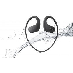 Outlet MP3 Sony NW-WS413B czarne 4 GB OPIS szare MP3 WAV ACC dla sportowców