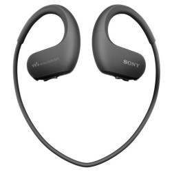 Outlet MP3 Sony NW-WS413B czarne 4 GB OPIS szare MP3 WAV ACC dla sportowców