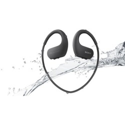 Outlet MP3 Sony NW-WS413B czarne 4 GB OPIS szare MP3 WAV ACC dla sportowców