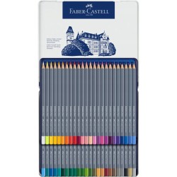 Outlet Zestaw kredek akwarelowe Faber-Castell 48 szt. do rysowania kolorowe