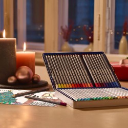 Outlet Zestaw kredek akwarelowe Faber-Castell 48 szt. do rysowania kolorowe