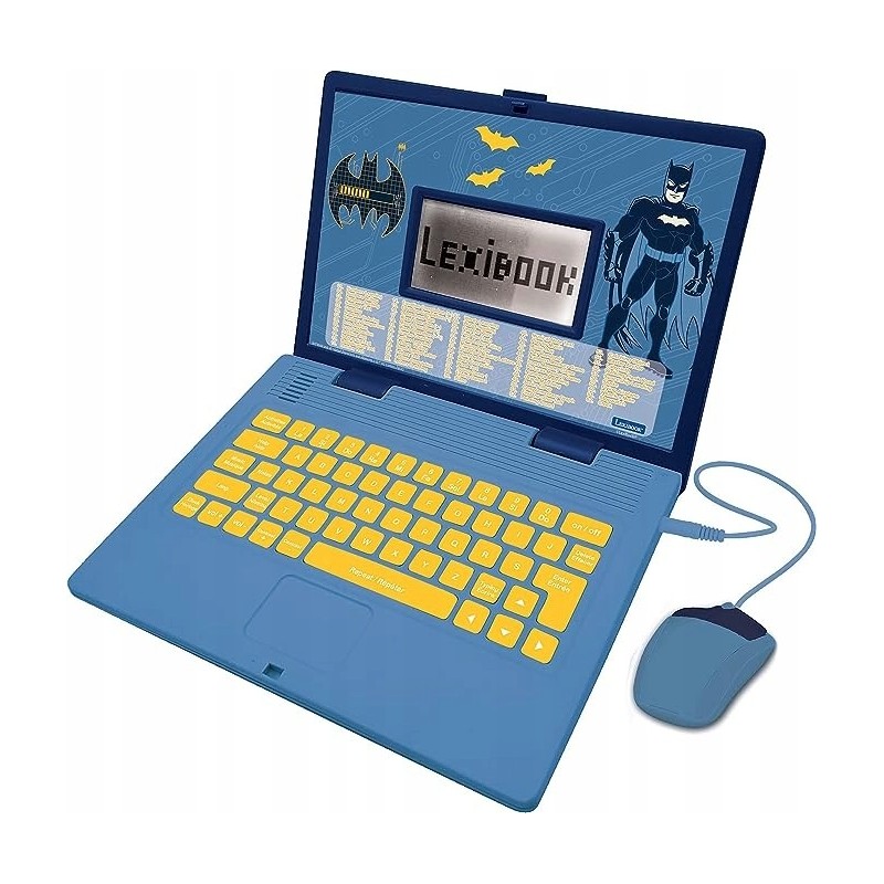 Edukacyjny Dwujęzyczny laptop Batman fran-ang