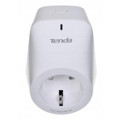 Outlet Gniazdko Tenda SP3 BeliWiFi białe z wyłącznikiem na przycisk światło