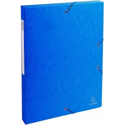 Outlet Teczka z gumowym zamknięciem A4 Exacompta 8 szt w zestawie 600 g/m²