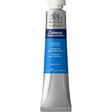 Farba akwarelowa Winsor & Newton Cotman tubka pojemność 21 ml Cerulean Blue