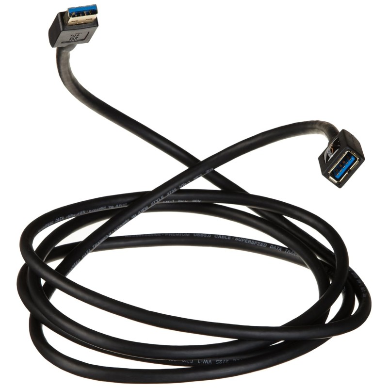 Outlet AmazonBasics 15M8 kabel USB długość 2 m 3.0 (3.1 Gen 1) USB A Czarny