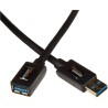 Outlet AmazonBasics 15M8 kabel USB długość 2 m 3.0 (3.1 Gen 1) USB A Czarny