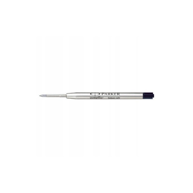 Wkład do długopisu Parker czarny końcówka 0.8 mm szerokość linii 0.5 mm