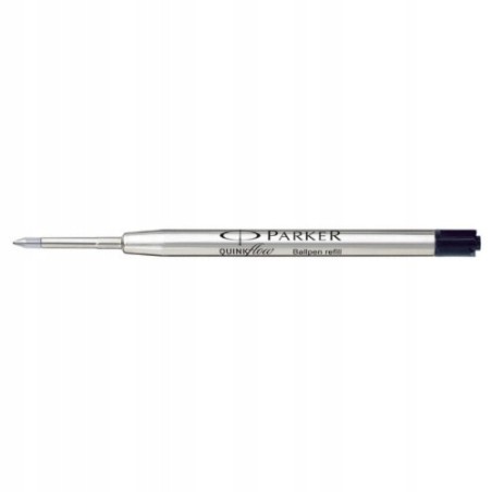 Wkład do długopisu Parker czarny końcówka 0.8 mm szerokość linii 0.5 mm