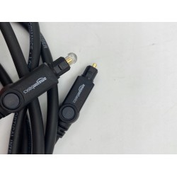 Outlet AmazonBasics 7GSW 1.8m TOSLINK TOSLINK Czarny kabel audio OPIS