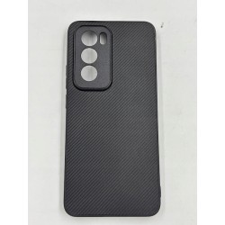 Outlet Etui do Oppo Reno 12 włókno węglowe TPU smukłe etui antypoślizgowe