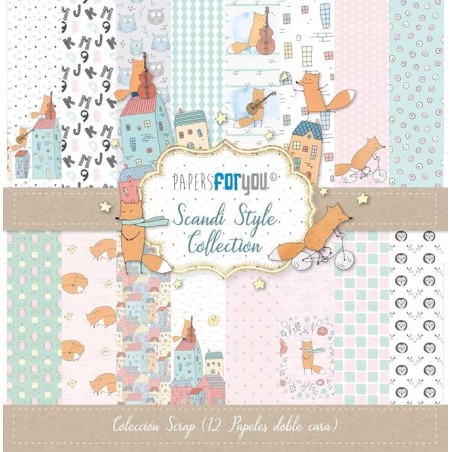 Papers for You-Zestaw papieru do scrapbookingu w stylu skandynawskim 24 szt
