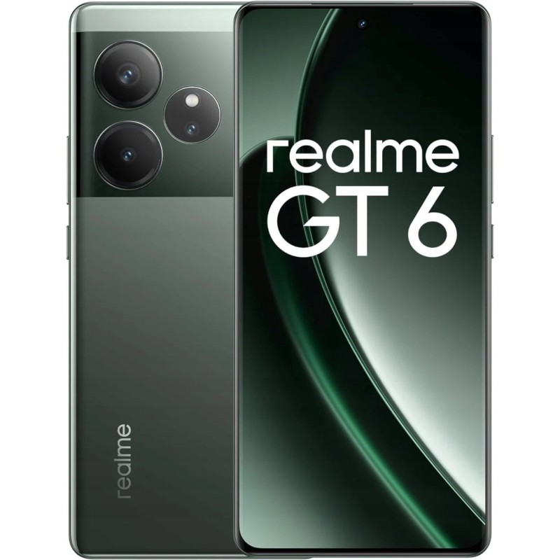 USZKODZONY Smartfon Realme GT 6 12 GB/256 GB 5G Bluetooth Razor Green OPIS