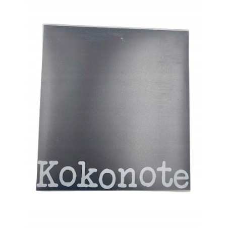 Dziennik Kokonote Misty Gray 2024-2025 Planer biurkowy 8,3x 9,8cala 21x25cm