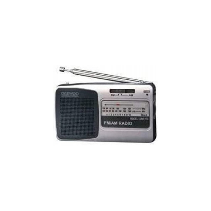 Outlet Radio baterie AM/FM Daewoo DRP-15 zasilanie bateryjne dioda LED Outlet Radio baterie AM/FM Daewoo DRP-15 zasilanie bateryjne dioda LED