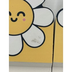 Uchwyt na telefon komórkowy/tablet WONDEE Happy Mr Wonderful Daisy 2 szt
