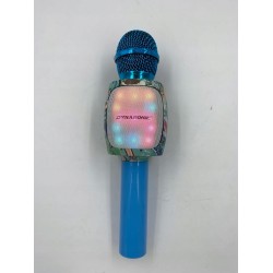 USZKODZONY Zestaw do karaoke dla dzieci Dynasonic DM-05 LED OPIS