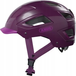 Outlet Kask rowerowy Abus Hyban 2.0 r. M 52-58cm widoczności 180° LED