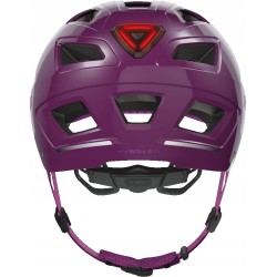 Outlet Kask rowerowy Abus Hyban 2.0 r. M 52-58cm widoczności 180° LED
