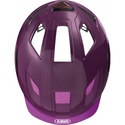 Outlet Kask rowerowy Abus Hyban 2.0 r. M 52-58cm widoczności 180° LED