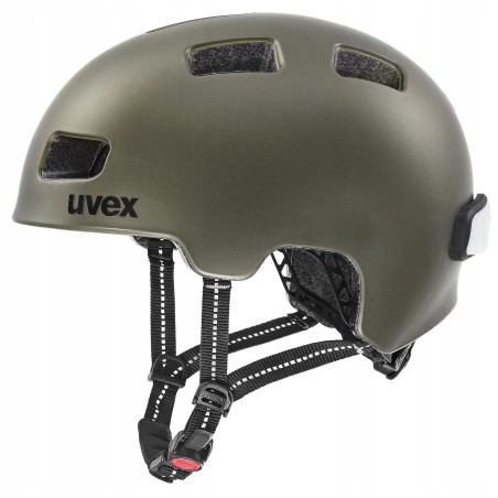 Outlet Kask rowerowy Uvex City 4 r. L 58-61cm green smoke matt
