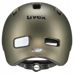 Outlet Kask rowerowy Uvex City 4 r. L 58-61cm green smoke matt