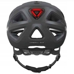 KASK ROWEROWY MIEJSKI ABUS URBAN-I 3.0 r. M 52-58CM TITAN LED